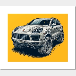 Porsche Cayenne Posters and Art